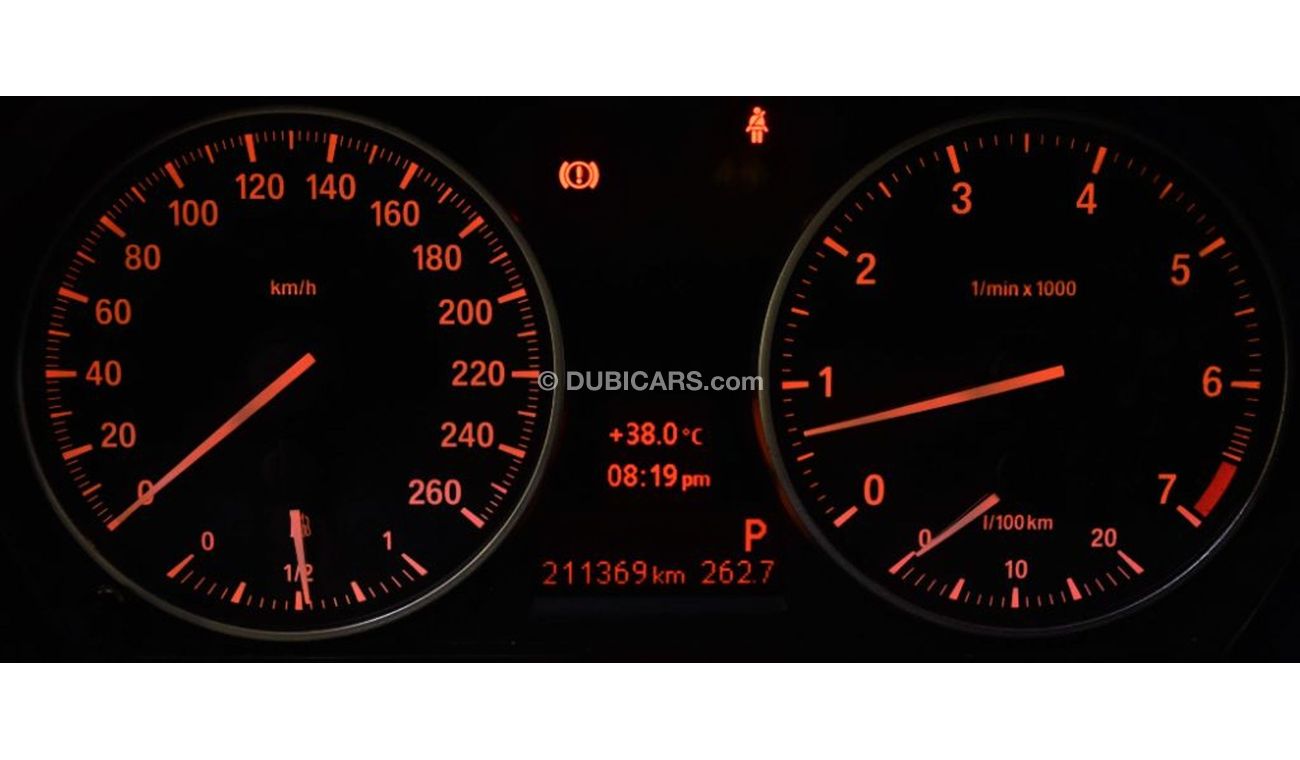 BMW 316i AMAZING BMW 316i 2012 Model!! in Black Color! GCC Specs