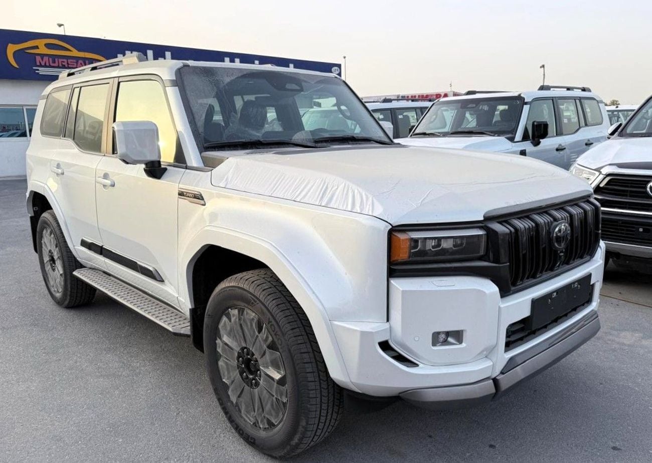 تويوتا برادو Toyota Prado Luxury 2.4L With panoramic 2026 White (Export Only)