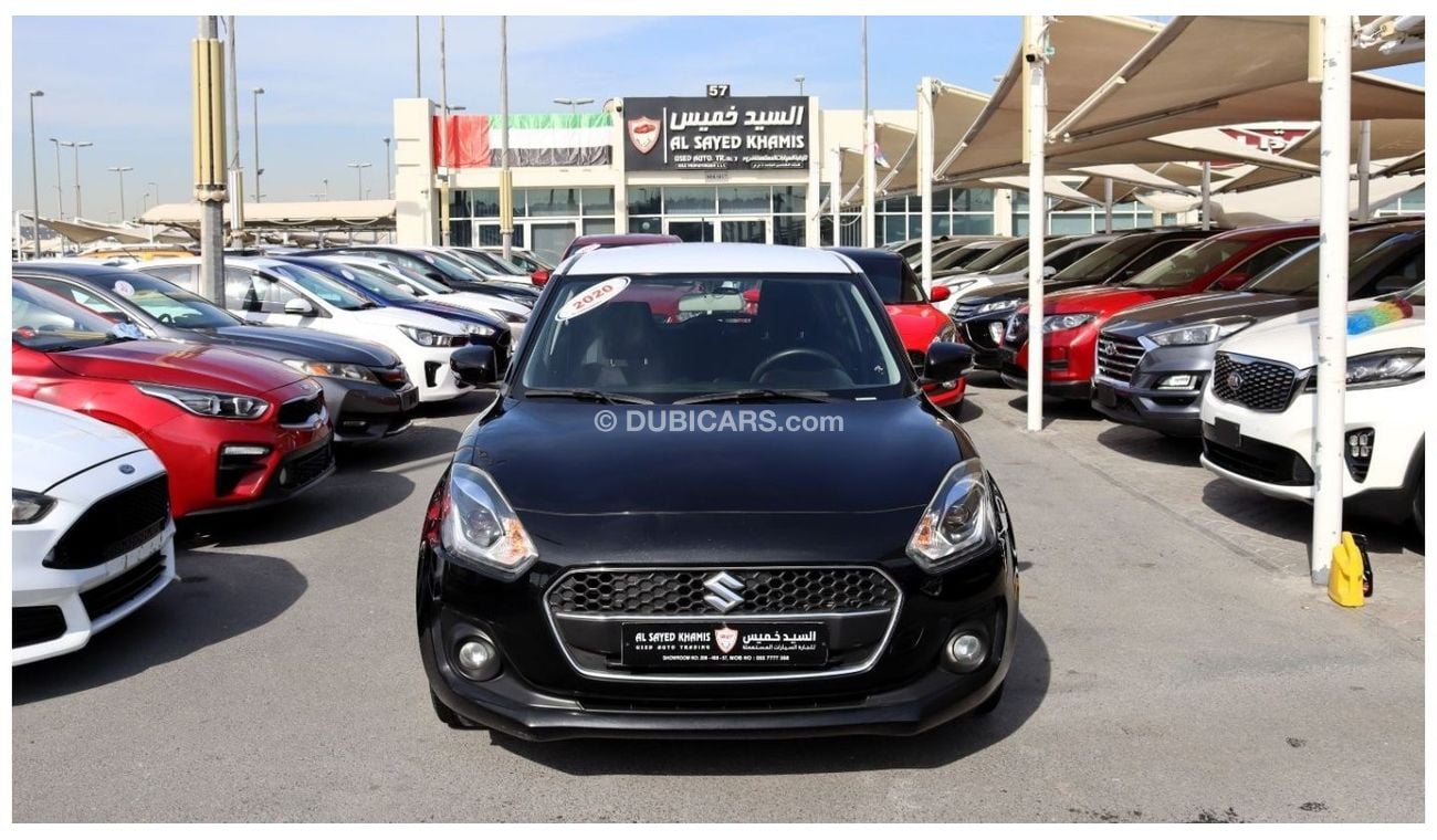 سوزوكي سويفت GLX خالية من الحوادث - خليجي - رقم واحد الفل  - مصنع اليابان - صبغة وكالة
