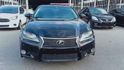 Lexus GS350 Lexus GS350 for sale in ajman 2014 model black color  6 cylinder engine  105338 K.M very nice car