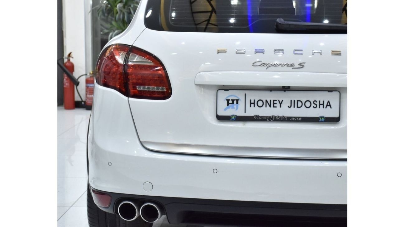 بورش كايان EXCELLENT DEAL for our Porsche Cayenne S ( 2013 Model ) in White Color GCC Specs