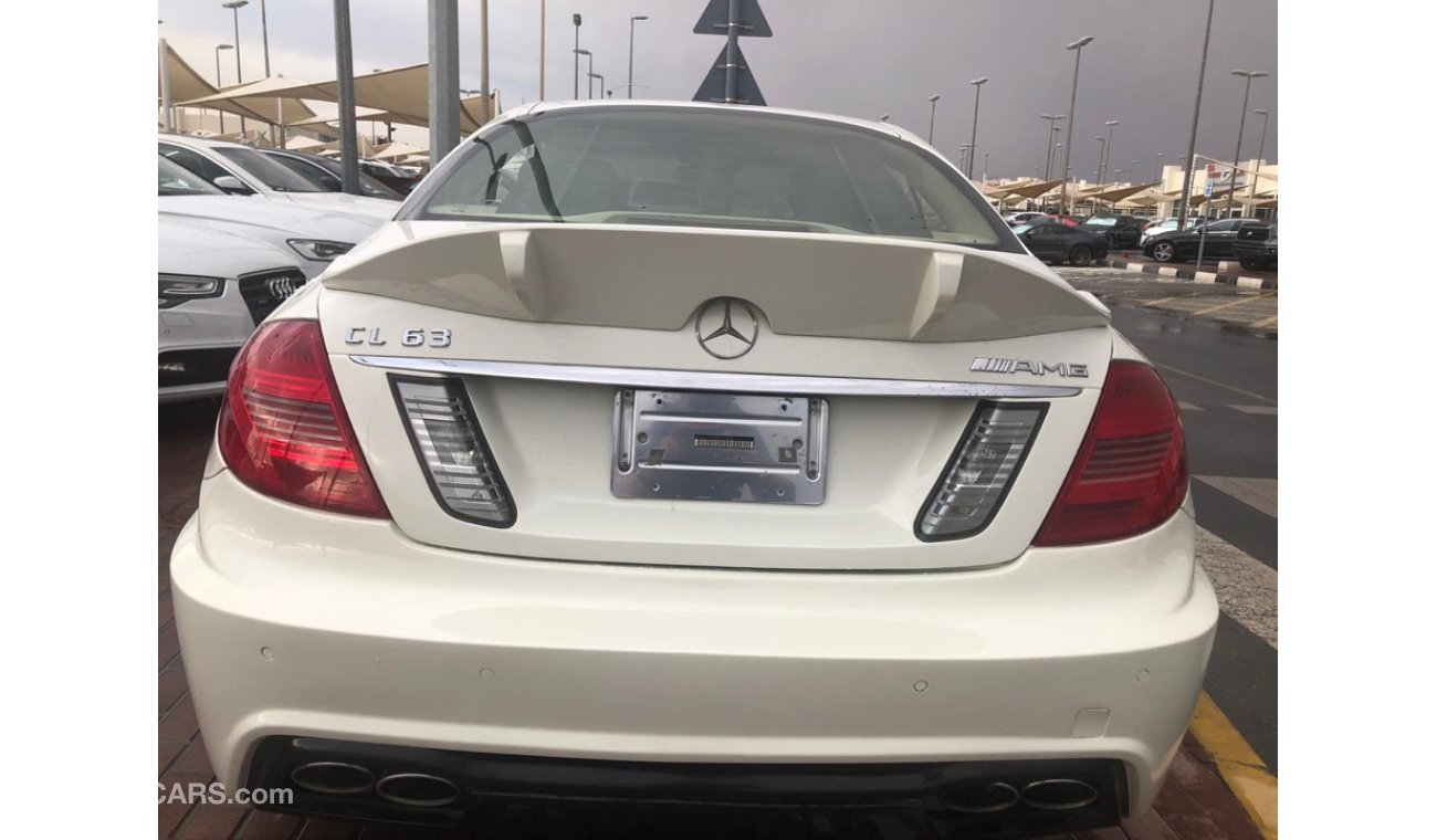 مرسيدس بنز CL 63 AMG موديل 2008 فل اوبشن حاله وكاله من االداخل والخارج نيت فيجن وردار فتحه وجلد تحكم كهربي كامل شفط