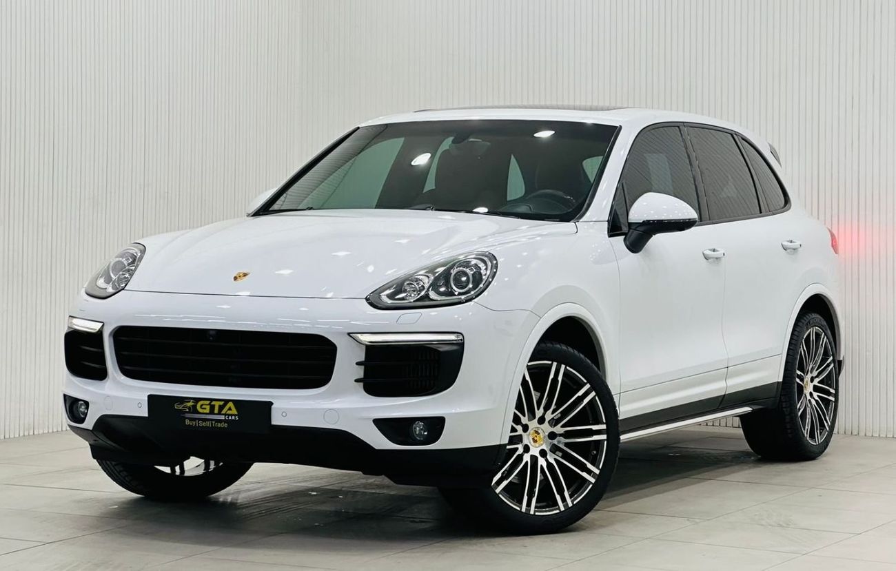 Porsche Cayenne 2017 Porsche Cayenne S Platinum Edition, Warranty, Full Options, Very Low Kms, GCC