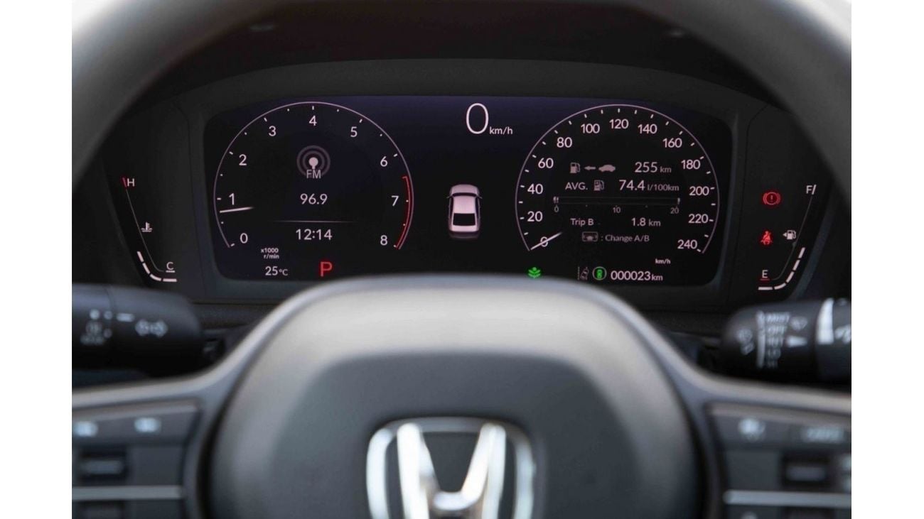 Honda Accord 2023 Honda Accord 1.5T EX - Lunar Silver Metallic inside Grey | Export Only