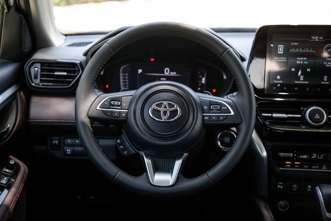 Toyota Urban Cruiser GLX 1.5L - Pearl White & Black Inside Bordeaux | Export Only