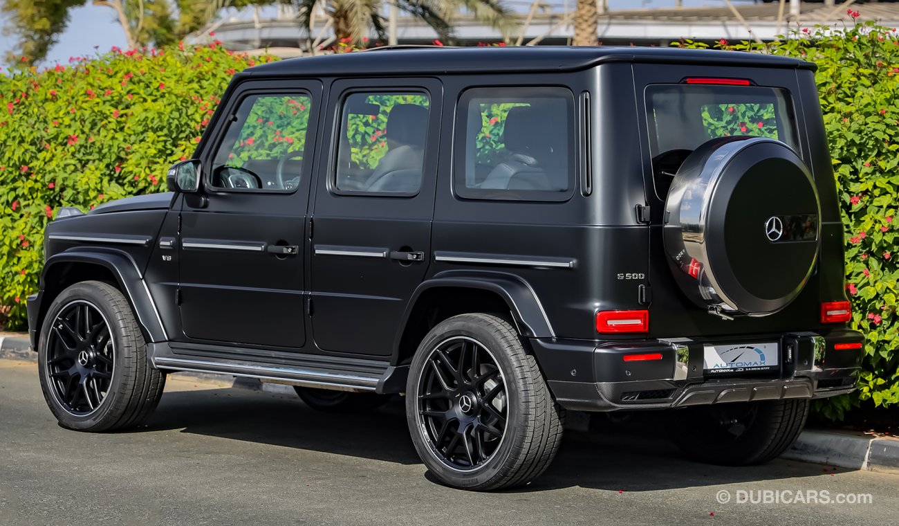 Mercedes-Benz G 500 V8 Turbo , Carbon Fiber , GCC , 2021 , 0Km , W/2 Yrs UNLTD MLG WNTY & 3 Yrs or 60K Km SRVC @EMC