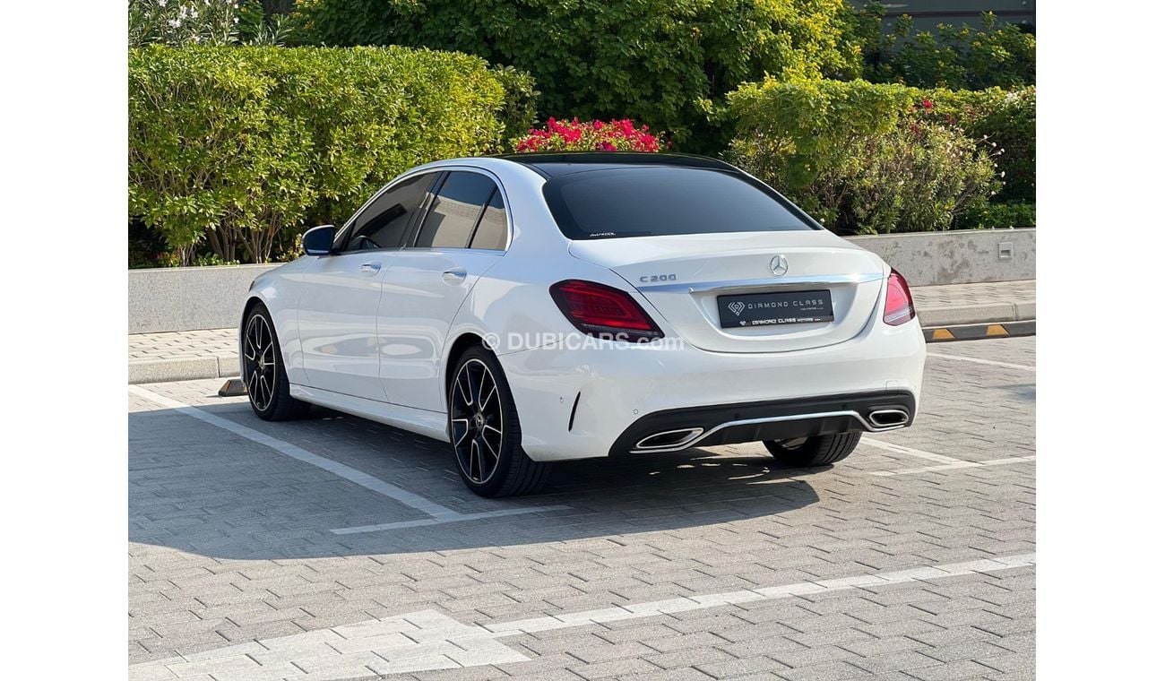 Mercedes-Benz C 200 AMG Pack Mercedes C200 AMG Full option Panoramic  GCC 2019  UNDER WARRANTY