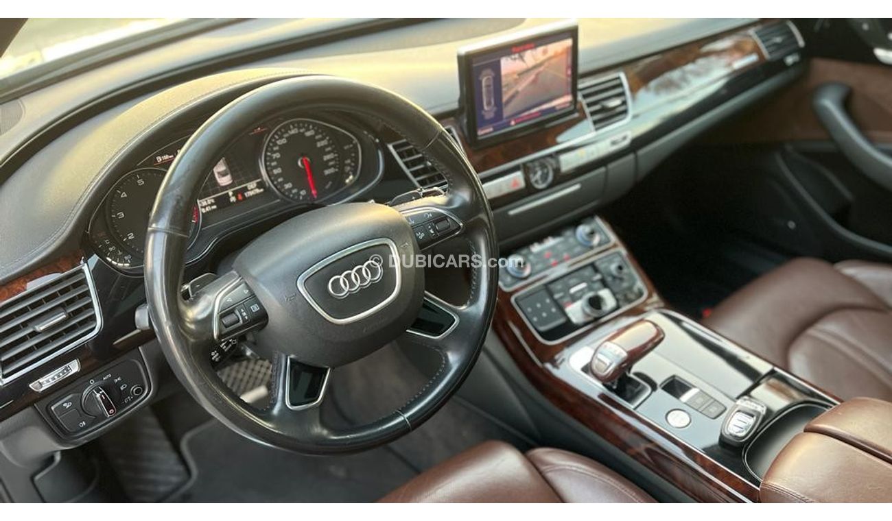 Audi A8 AUDI A8 L 4.0 TFSI QUATTRO GCC 2014 FULL OPTIONS TOP OF RANGE DEALER WARRANTY