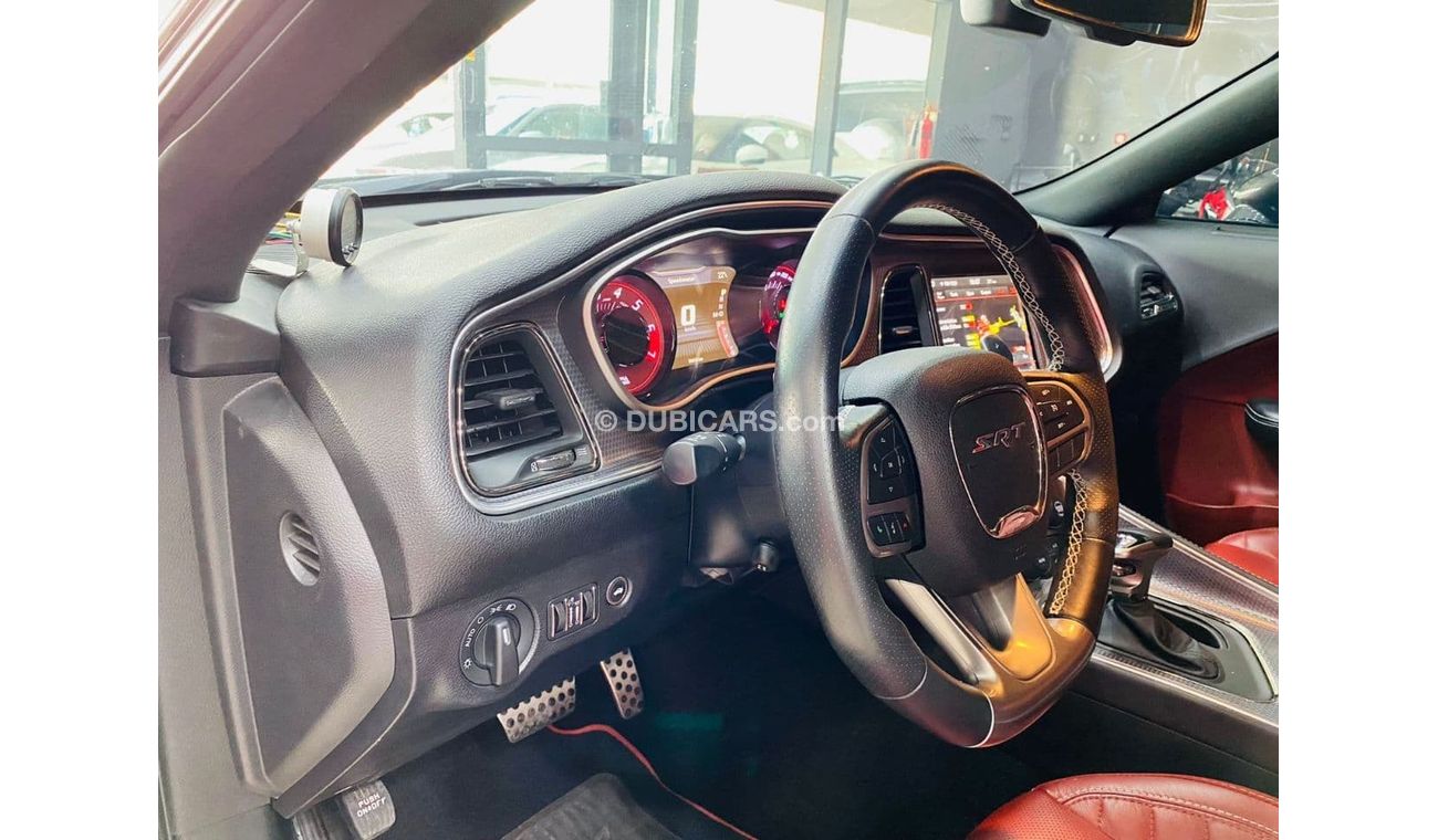 Dodge Challenger DODGE CHALLENGER  HELLCAT RED EYE 2019 GCC IN AMAZING CONDITION UNDER AL FUTTAIM WARRANTY TILL 2025