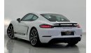 Porsche 718 Cayman 2018 Porsche 718 Cayman GTS, Full Service History, Warranty, GCC