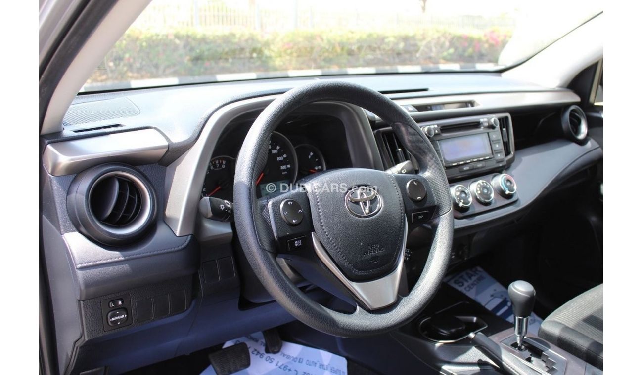 Toyota RAV4 EX 2018 GCC WITH AL FUTTAIM SERVICE HISTORY LOW MILEAGE IN MINT CONDITION