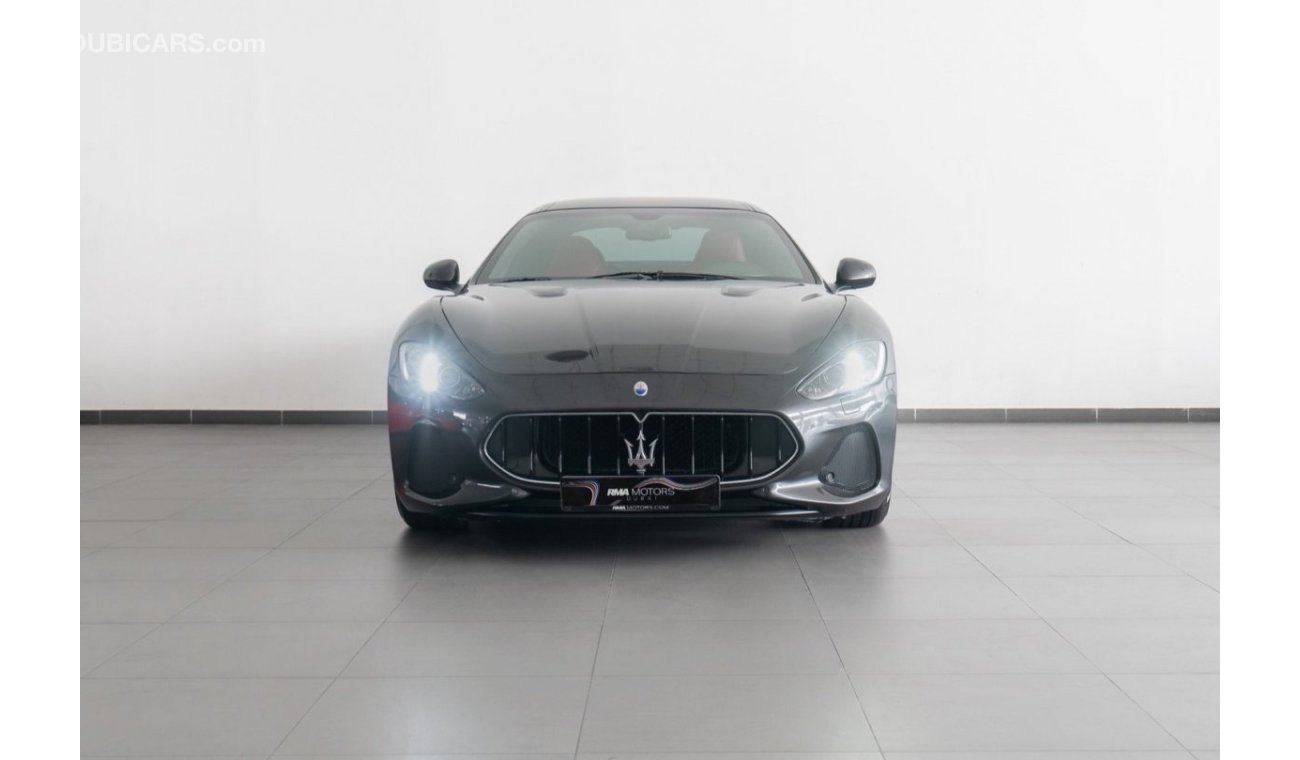 مازيراتي جران توريزمو 2018 Maserati GranTurismo Sport / Full-Service History / Al Tayer Warranty and Service Pack