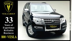 Mitsubishi Pajero FULL OPTION + LEAHTER SEATS + BIG SCREEN + CAMERA / GCC / 2015 / UNMILITED MILEAGE WARRANTY / 764DHS