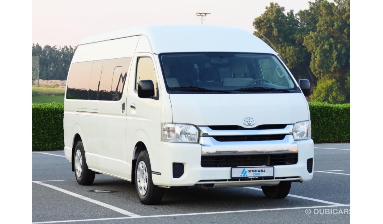 تويوتا هاياس DLX | 13 Executive Seats | Diesel | 4cyl | Excellent Condition | GCC