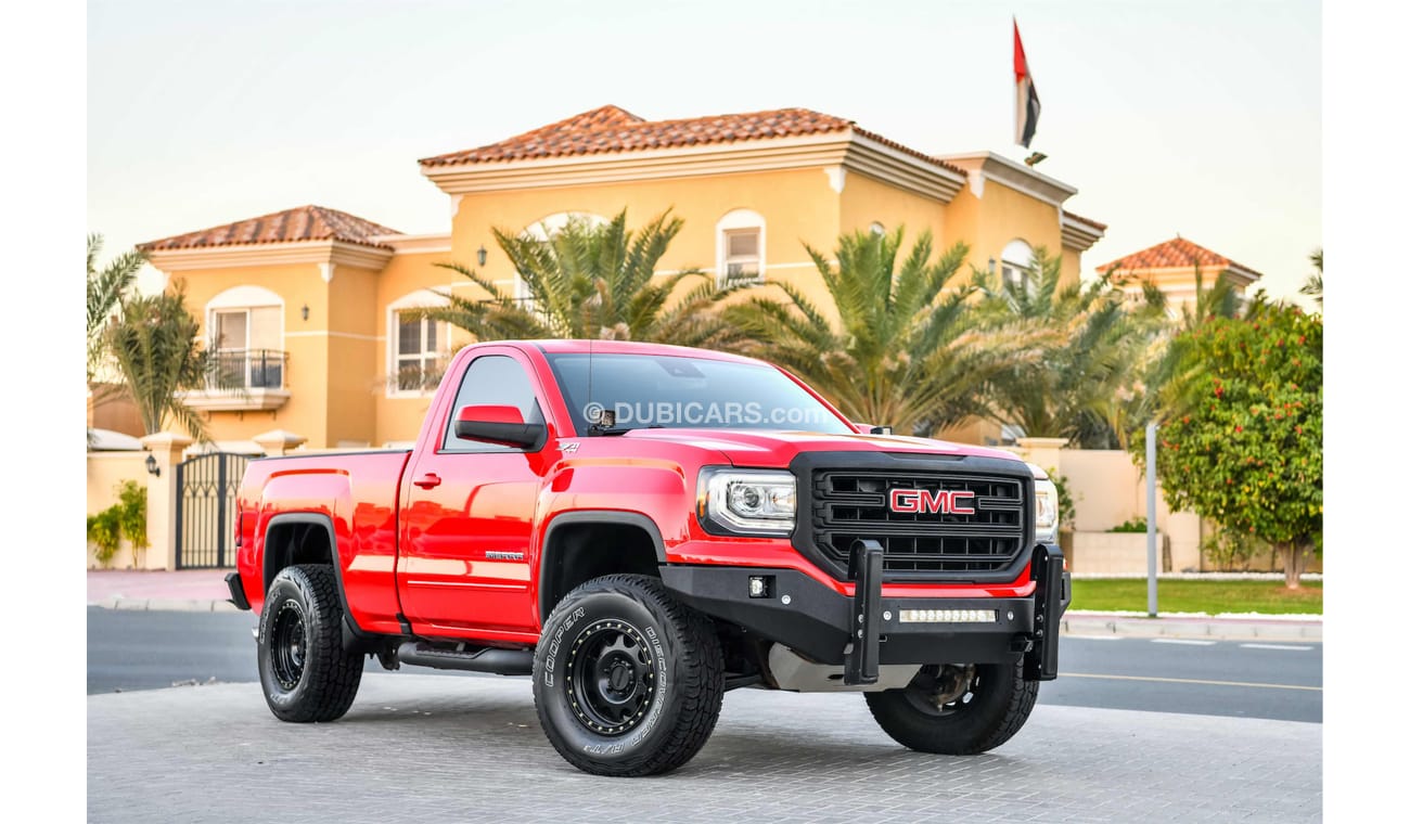 GMC Sierra MODIFIED - Agency Modified - Loaded - AED 1,841 PM! - 0% DP