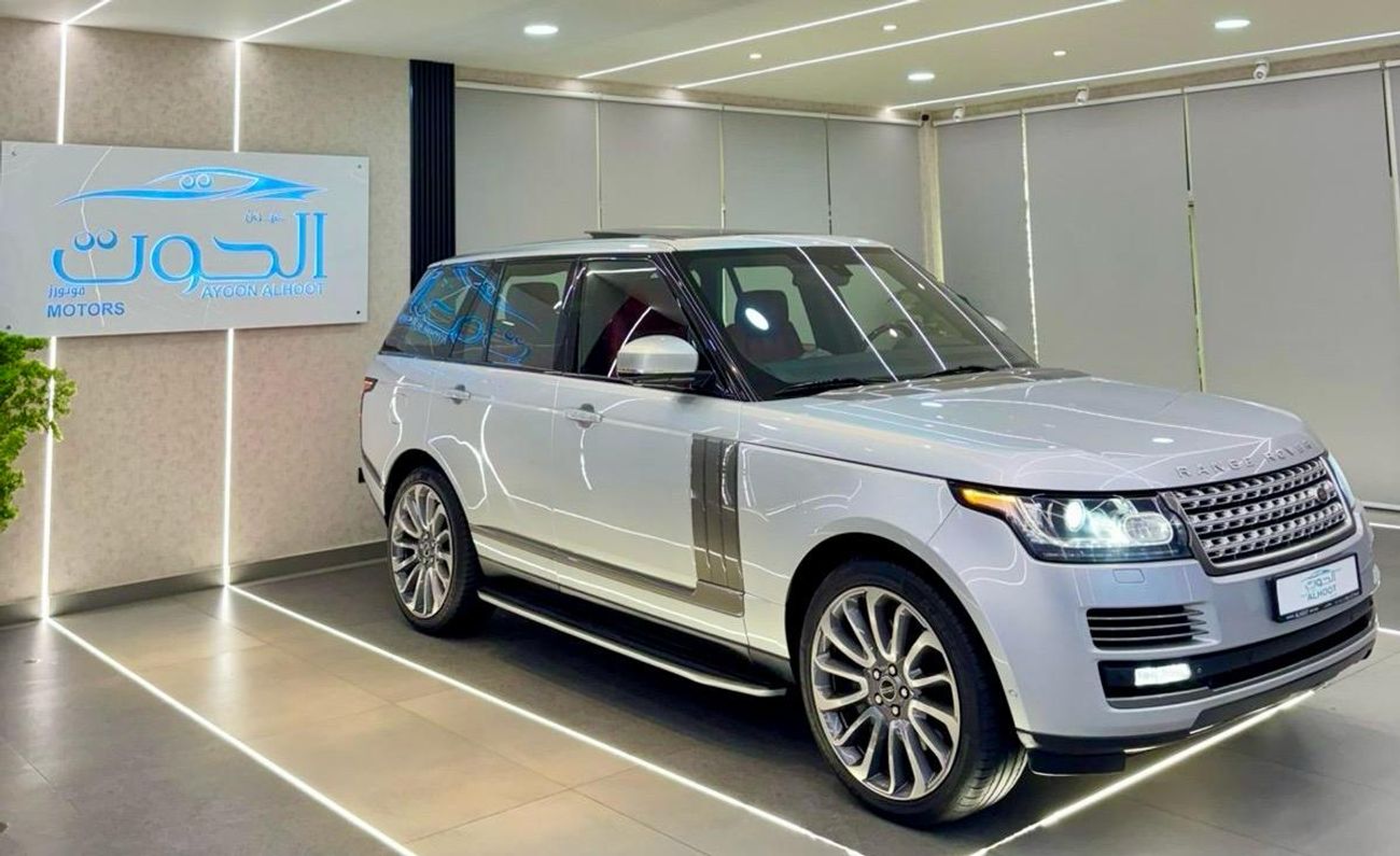 Land Rover Range Rover Supercharged 5.0L LOVELY SUPERCHARGED RR VOGUE V8 || GCC II TOP RANGE || ACCIDENT FREE || LOW MILEAG