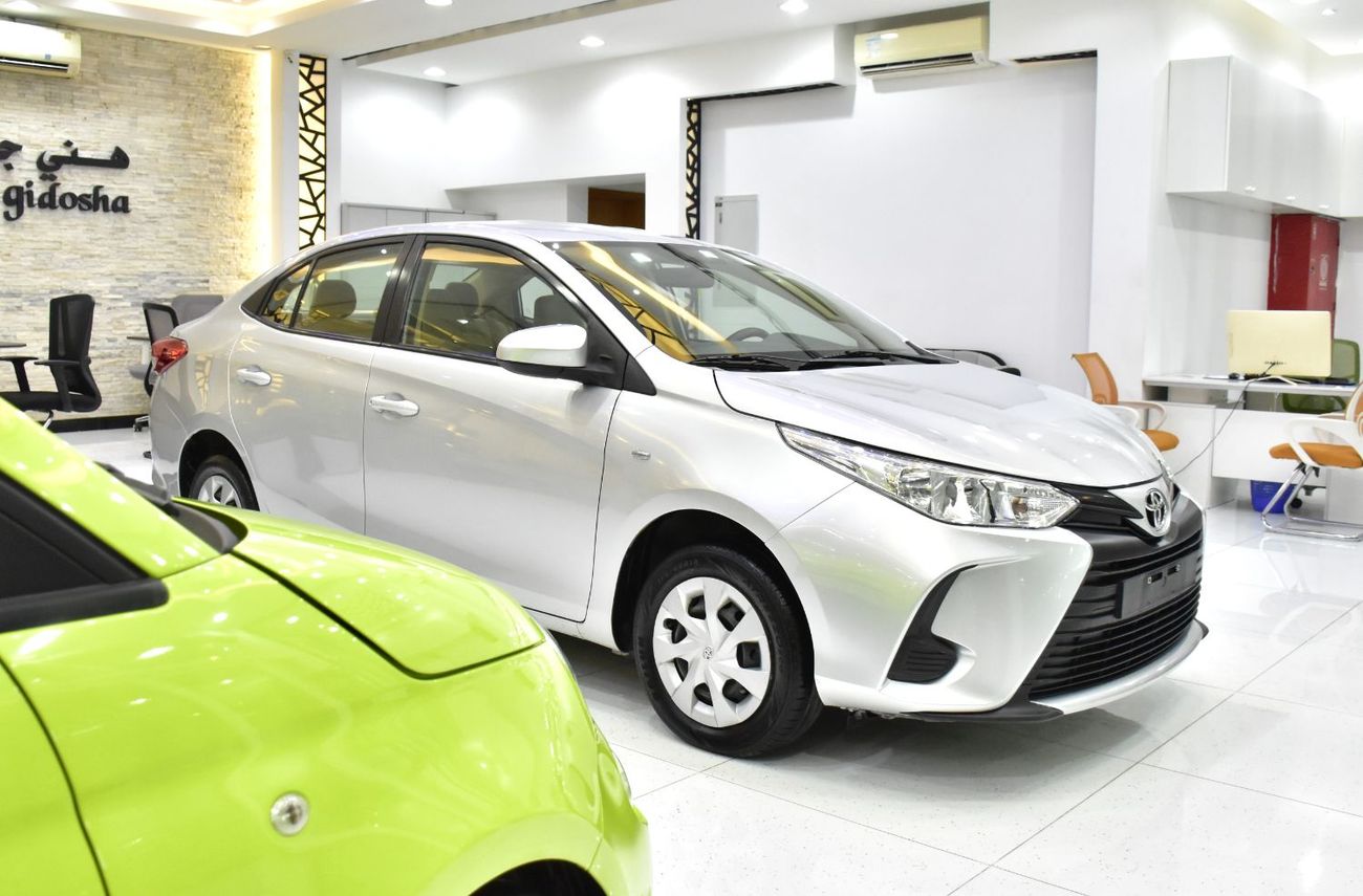 تويوتا يارس EXCELLENT DEAL for our Toyota Yaris 1.5L ( 2022 Model ) in Silver Color GCC Specs