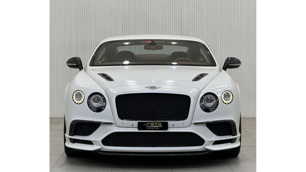Bentley Continental GT *Special Order* 2017 Bentley Continental GT Supersport, 1 Of 710, Warranty, Excellent Conditon, GCC