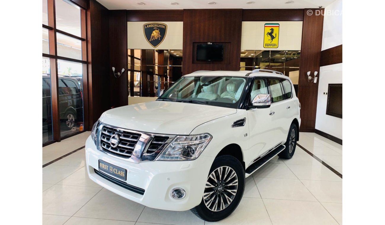 Nissan Patrol T2 V6 With Dealer Warranty + Full servise History GCC 2018