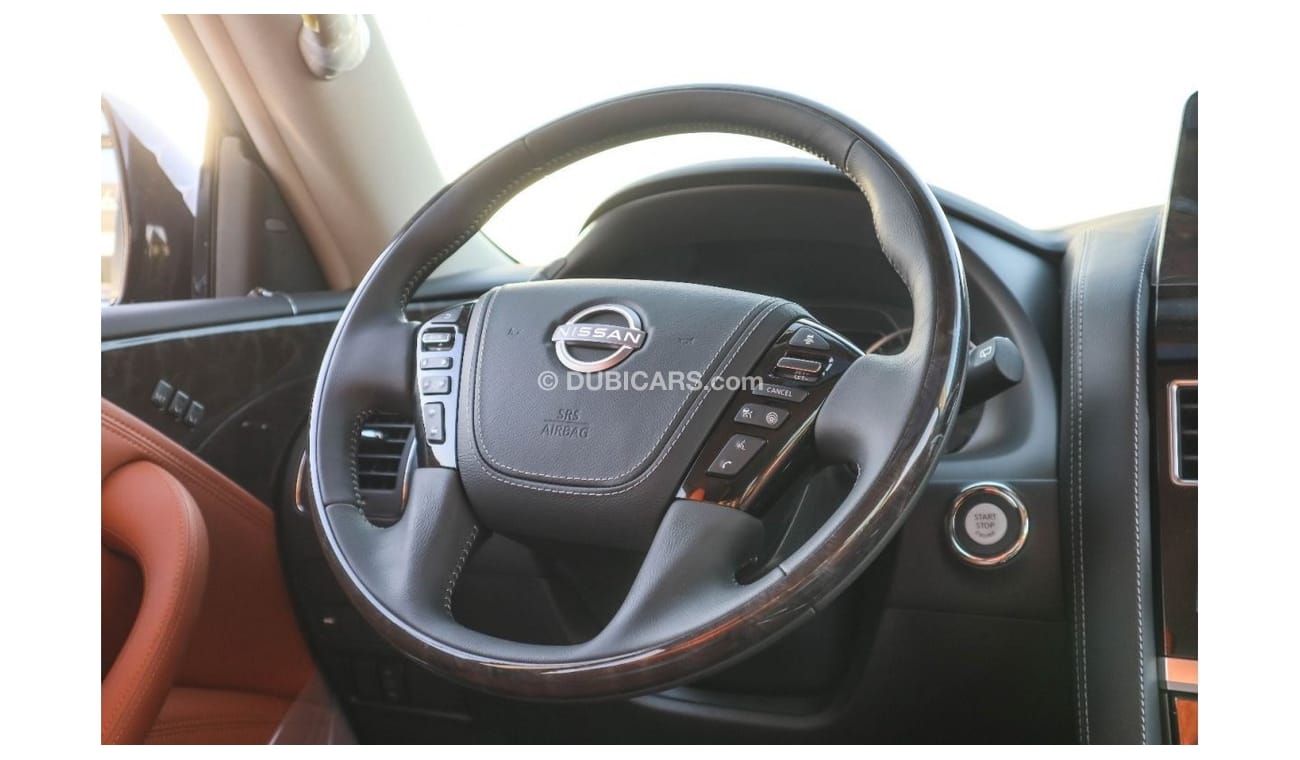 نيسان باترول نيسان باترول نيسان باترول بلاتينيوم 4.0 لتر بنزين SUV V6 4WD 5 أبواب 360 كاميرا رادار مثبت سرعة أمام