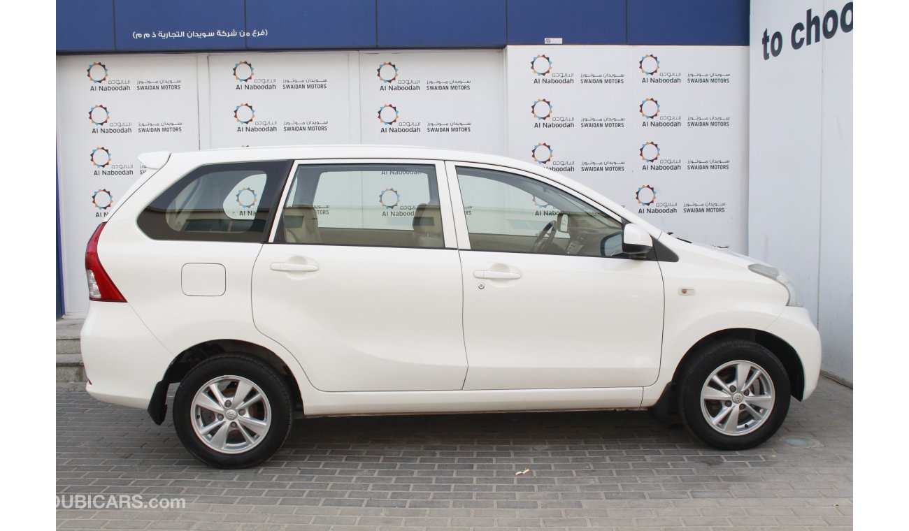 Toyota Avanza 1.5L SE 2015 MODEL WITH REAR PARKING SENSOR