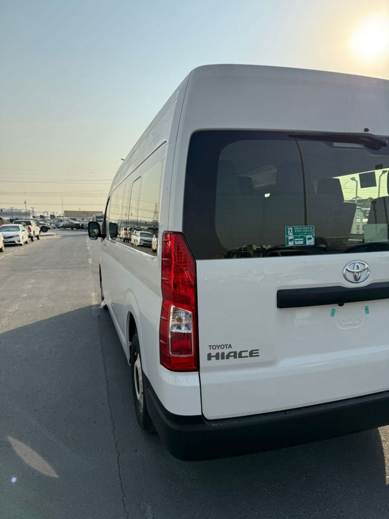 تويوتا هاياس HIACE 2026 MODEL 13 SEATS 3.5L PETROL V6 HIGH ROOF A/T