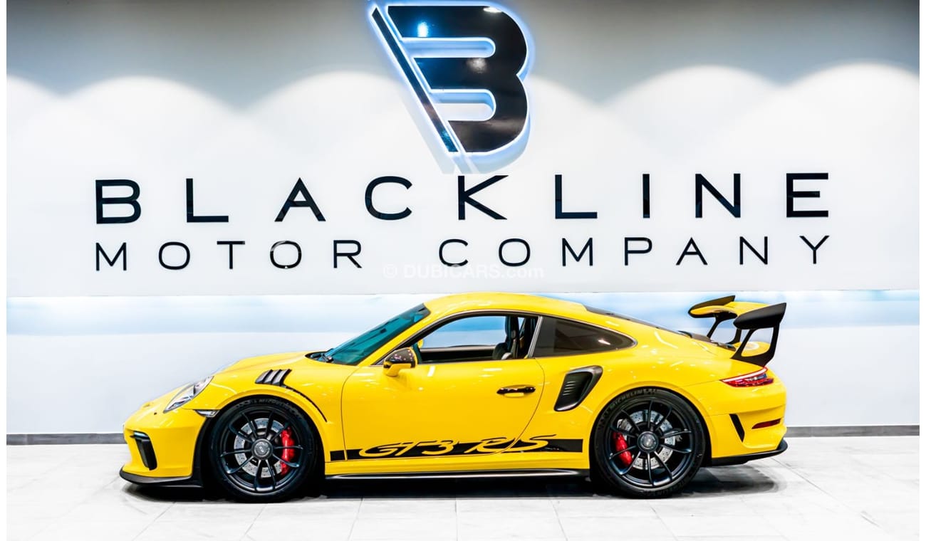 Porsche 911 2019 Porsche GT3 RS, Porsche Warranty, Full Porsche Service History, Signal Yellow, Low KMs, GCC