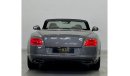 Bentley Continental GTC 2014 Bentley Continental GTC W12 Mulliner, Full Service History, GCC