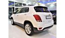 شيفروليه تراكس ORIGINAL PAINT Full Service History Chevrolet Trax LTZ 2017 Model!! in White Color!