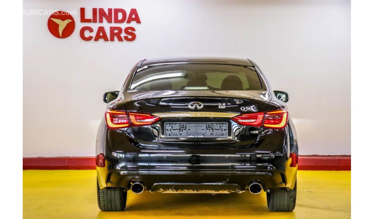 Infiniti Q50 Infiniti Q50 2018 GCC under Agency Warranty with Zero Down-Payment.