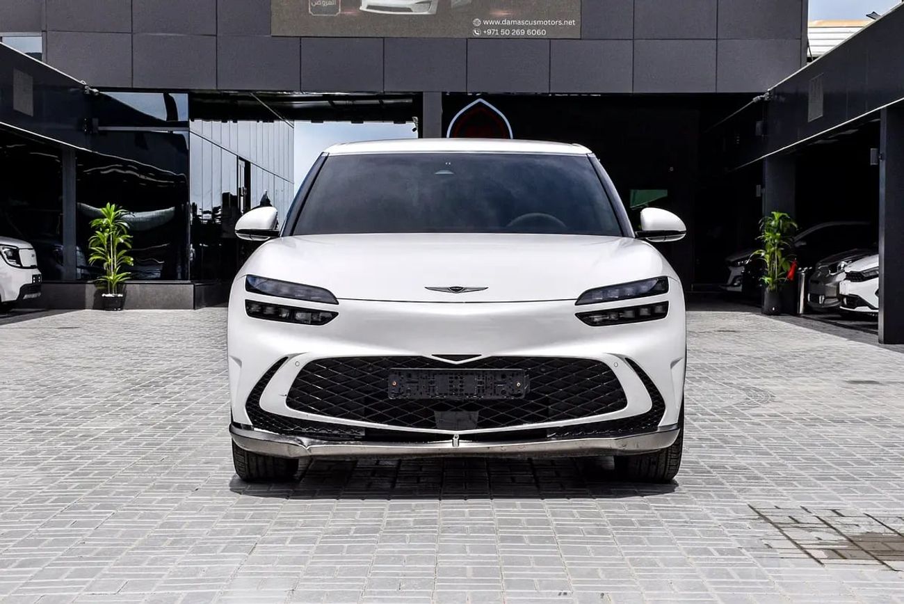 جينيسس GV60 Electric | Korean Specs | Clean Title | 26K KM | White | جينسس كهرباء وا