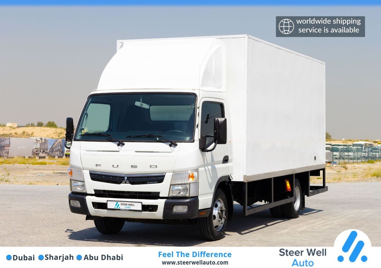 Mitsubishi Fuso Canter 2021 Fuso Pick Up with Dry Box 3.0L - Like New Condition - GCC - Book Now!