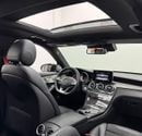 Mercedes Benz GLC 63 AMG 2018 Mercedes-Bez GLC63 AMG 4MATIC+, Full Service History, Excellent Condition, GCC