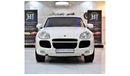 بورش كايان Porsche Cayenne TURBO 2005 Model!! in White Color! GCC Specs