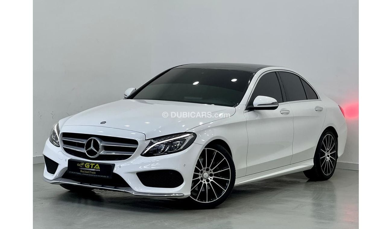 Mercedes-Benz C 200 AMG Pack 2016 Mercedes-Benz C200 AMG, Warranty, Full Service History, GCC