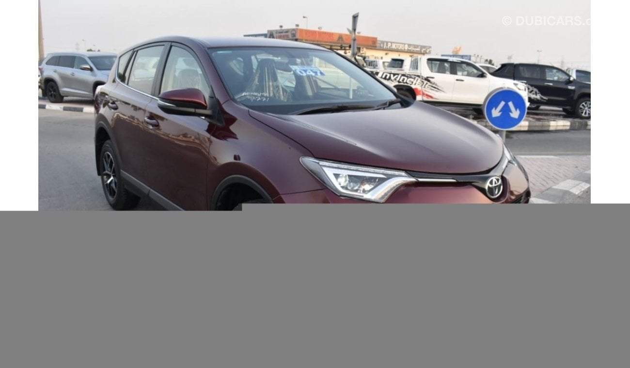 تويوتا راف ٤ RIGHT HAND DRIVE 4 WHEEL DRIVE MAROON 2016  ONLY FOR EXPORT