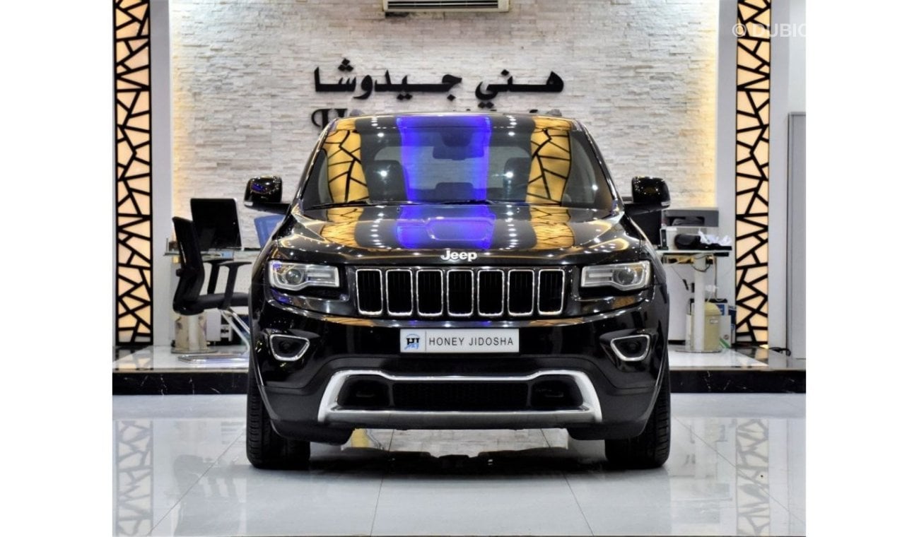 Jeep Grand Cherokee EXCELLENT DEAL for our Jeep Grand Cherokee Limited 4x4 ( 2014 Model ) in Black Color GCC Specs