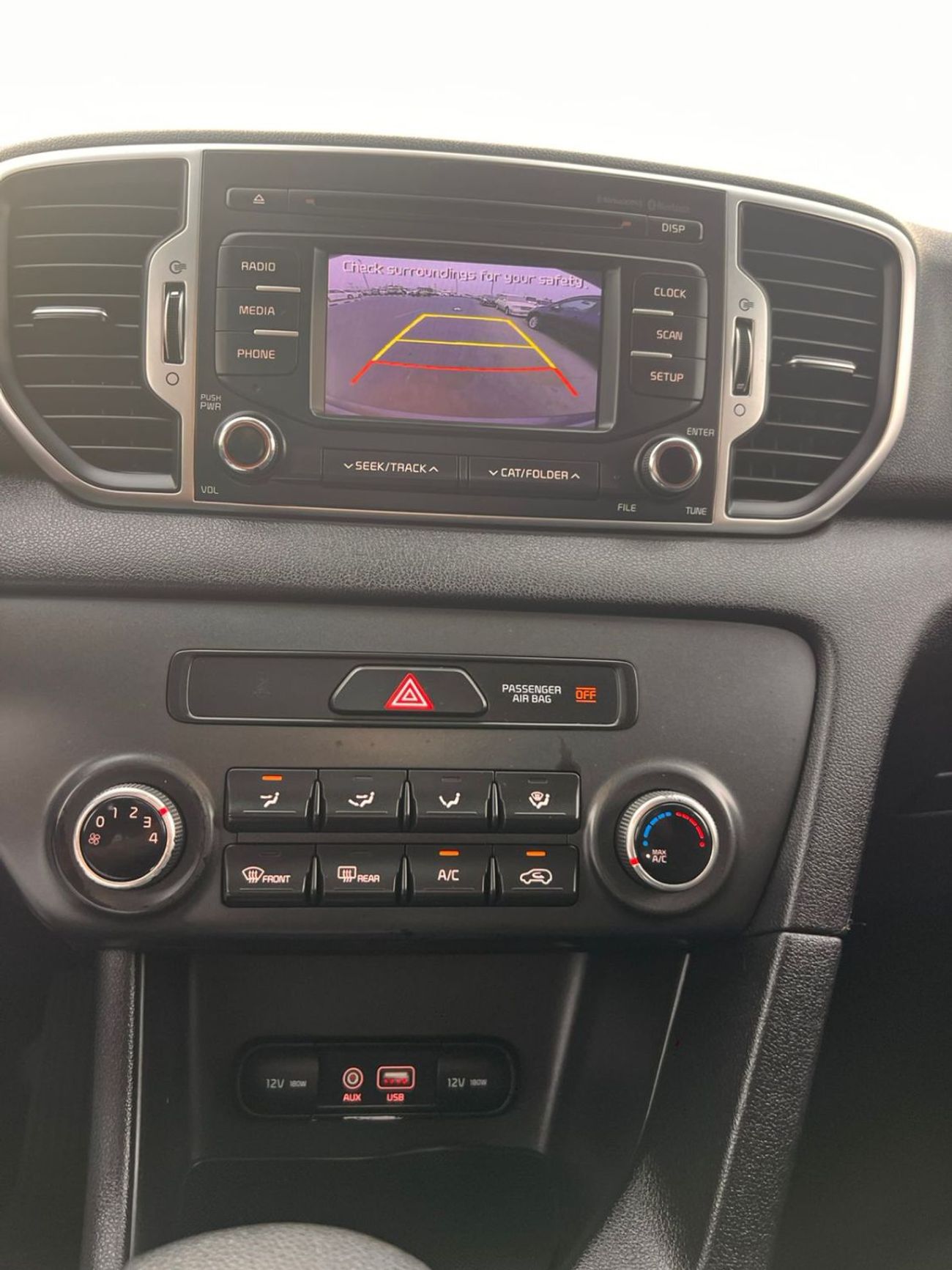 Kia Sportage 2019 Kia  Sportage Fe Mioption-Rear Camara -2.4L-V4-