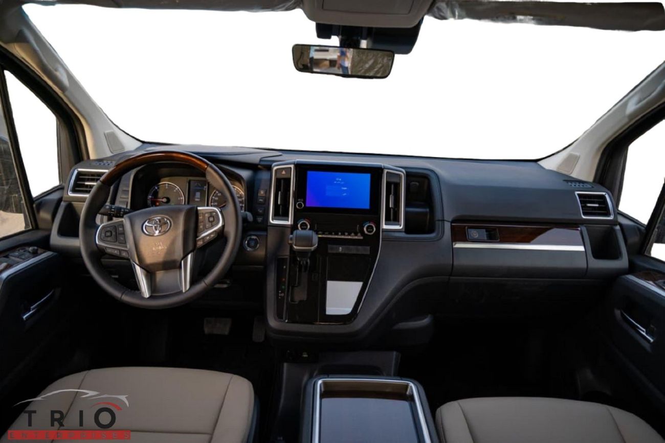تويوتا جرافينا Toyota Granvia - 3.5L - Petrol - AT - Full Options - ( Black/Beige )