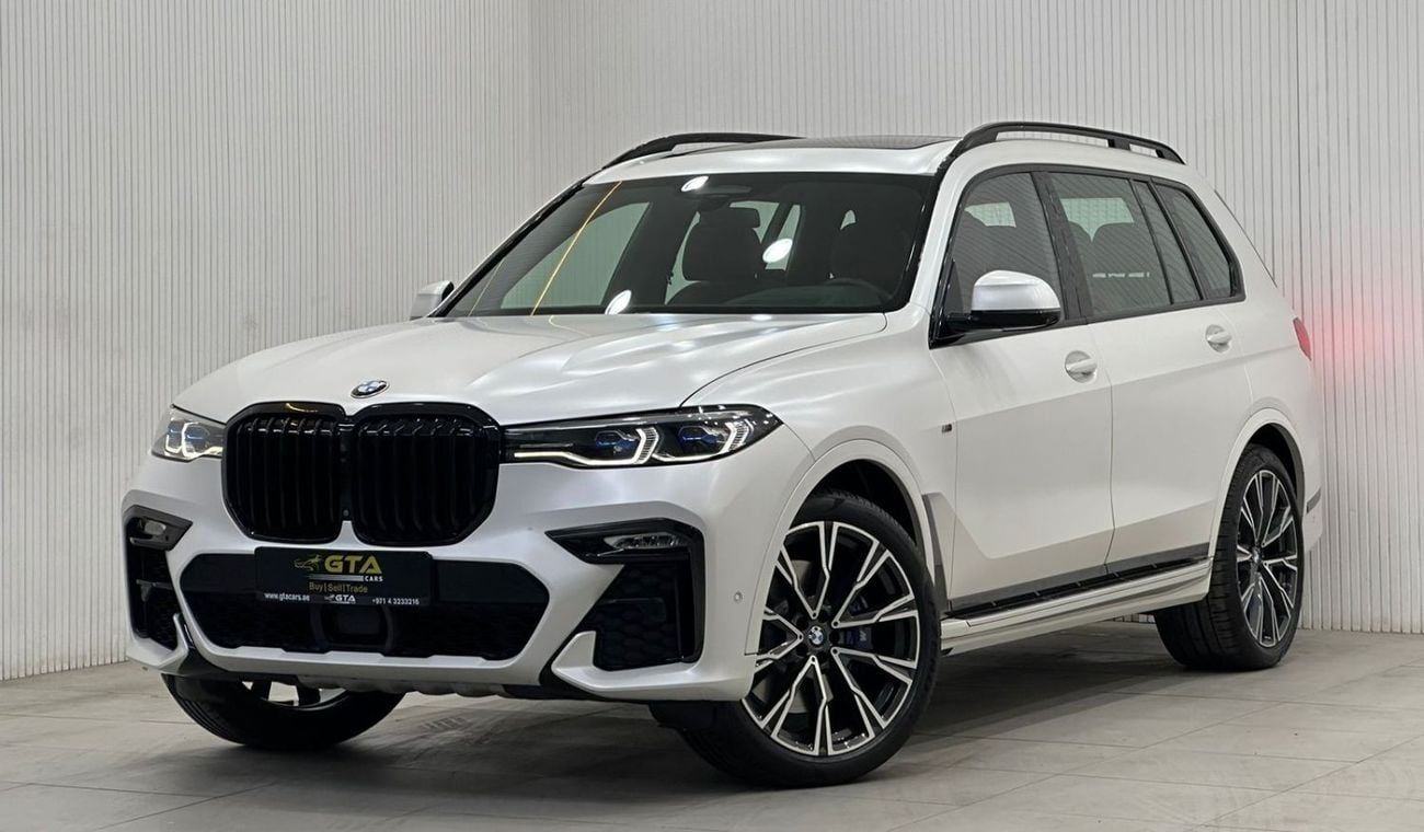 BMW X7 2019 BMW X7 xDrive50i M-Sport, April 2024 BMW Warranty + Service Pack, Captain Seats, Full Options, 