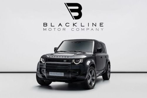 Land Rover Defender 110 X P525 5.0L BUY NOW, PAY 2027 | THE BLACKLINE STANDARD | 2025 Land Rover Defender 110 V8, 5.0 SC