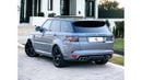 Land Rover Range Rover Sport AED 6,100 PM | SVR CARBON EDITION | UNDER WARRANTY | BRAND NEW CONDITION | LOW MILEAGE