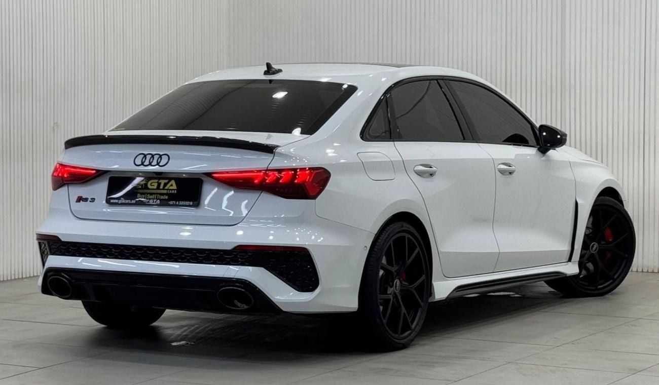 Audi RS3 TFSI quattro 2.5L Sportback 2024 Audi RS3 Quattro, March 2029 Audi Warranty + Service Pack, Very Low