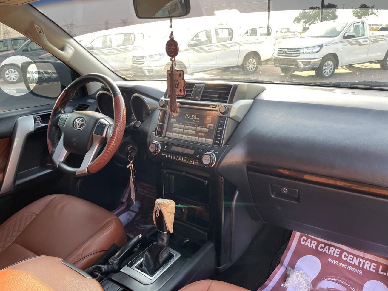 Toyota Prado Agency Maintained Zero Accidents Guarantee VXR LHD 2TR 2.7L V4 Petrol engine Automatic Gear 4WD 7 Se