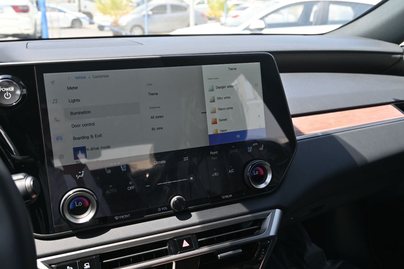 لكزس RX 350h PLATINUM 2.5L Hybrid, AWD Color Black