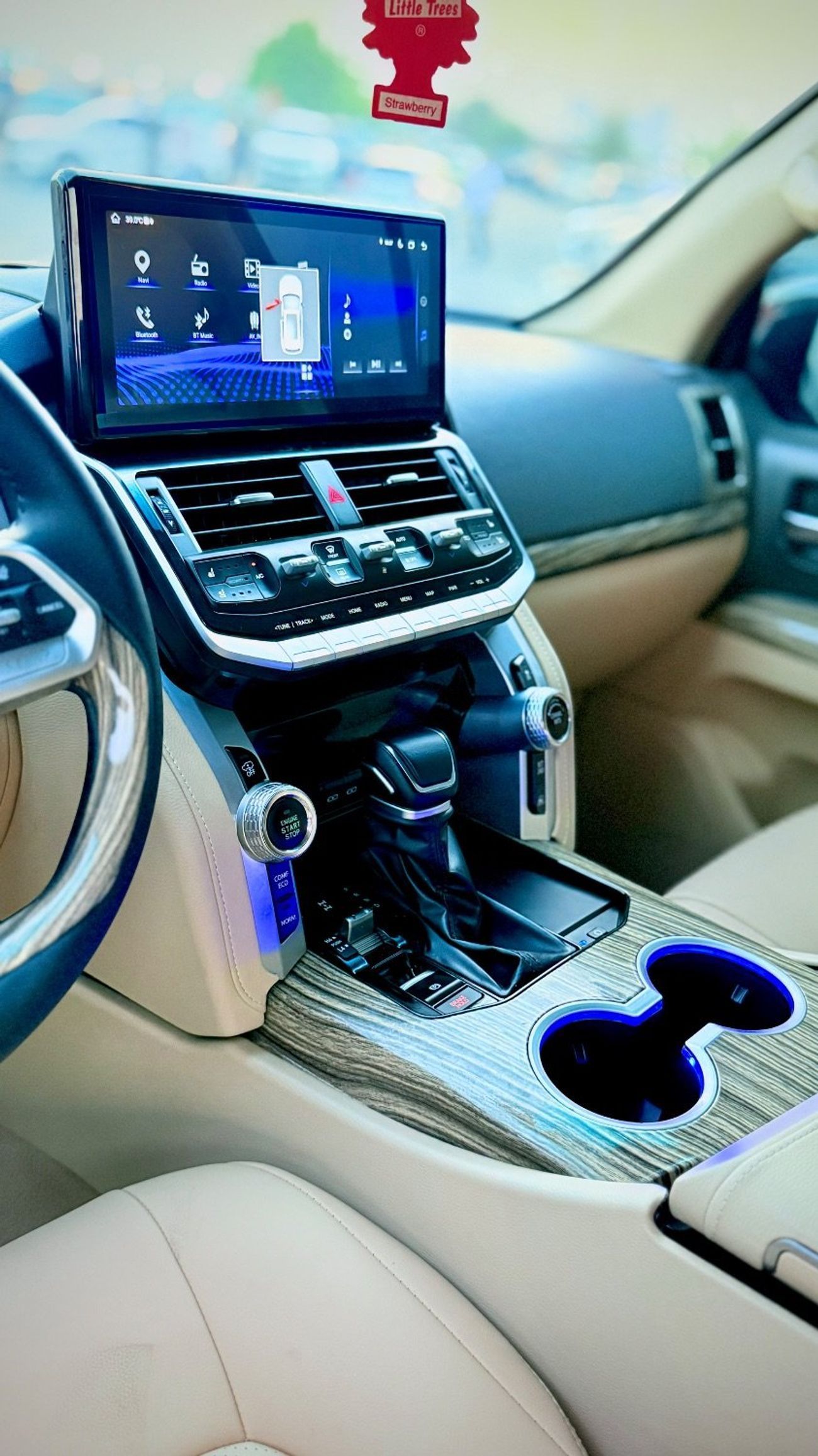 تويوتا لاند كروزر 2015 GXR V6 Facelift To 2024 Ship Exterior and Interior Both Upgrade Full Option