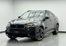 BMW X6M Std 4.4L 2015 BMW X6 M Power, Full Service History, Excellent Condition, GCC