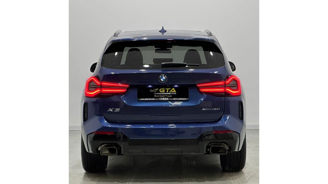 BMW X3 xDrive 30i 2022 BMW X3 XDrive30i M-sport, AUG 2027 BMW Warranty, Service Pack, Fully Loaded, Excelle