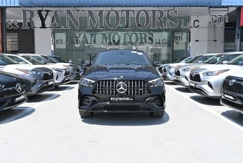 مرسيدس بنز GLE 53 Mercedes-AMG GLE 53 4MATIC+ SUV is a 3.0-litre Inline-6 turbo engine, Coupe , Color Black, Model 202