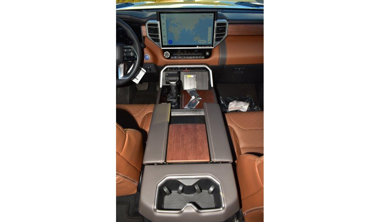 تويوتا تاندرا Crew max Hybrid Platinum V6 3.5L Petrol 4WD Automatic - Euro 6